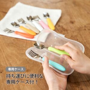 edison mama兒童餐具(附收納盒)