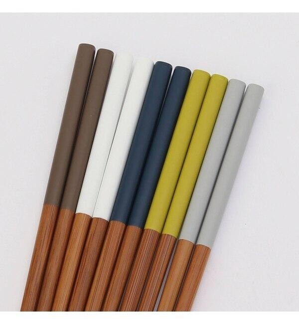 日本製北歐色系竹筷